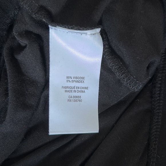 Black Maxi High Low Skirt XXL NWT - Picture 8 of 8